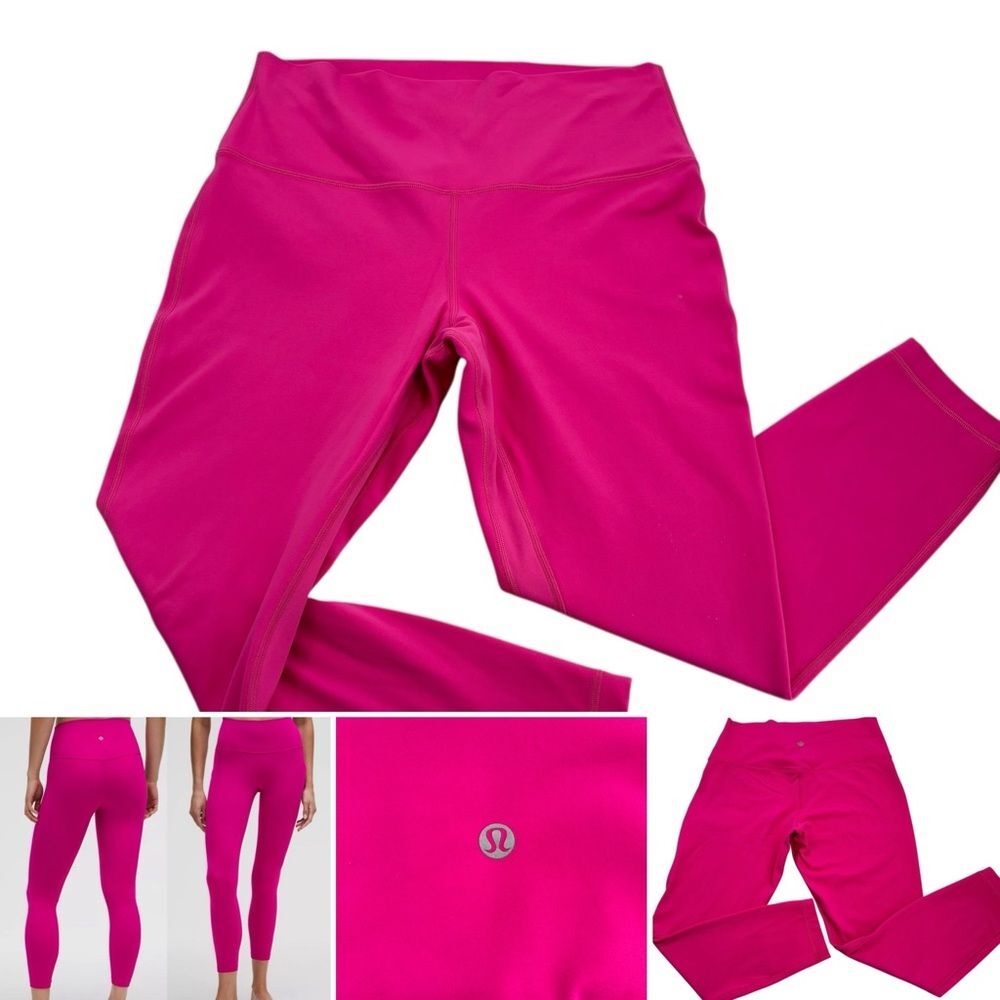 Lululemon Alig High-Rise Leggings 25" Ripened Raspberry Sz. 12